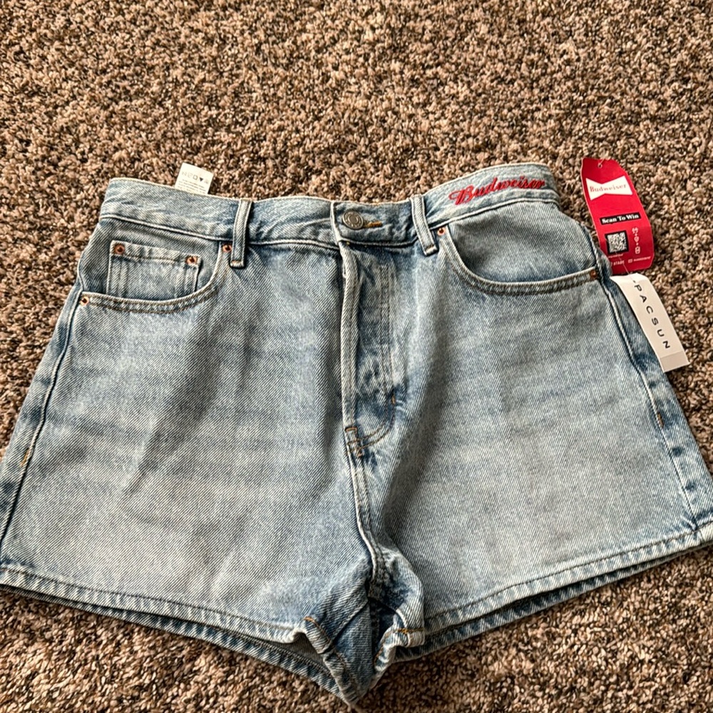 ✨Budweiser Jean Shorts✨